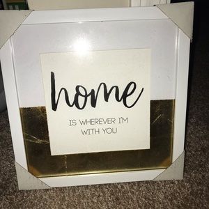 Home Framed Sign
